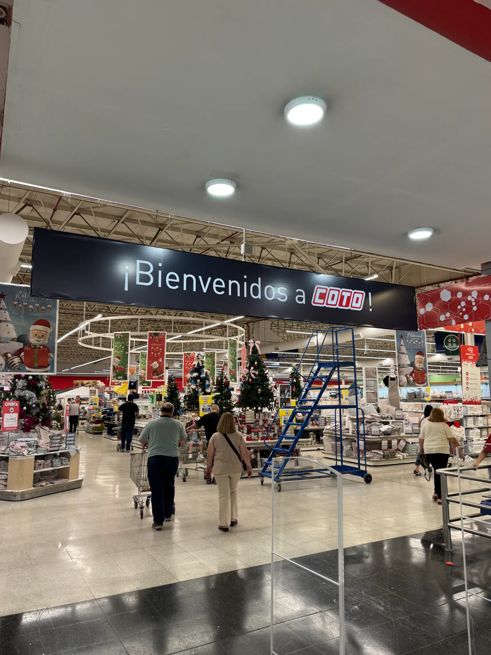 Cartel saliente de Klaukol